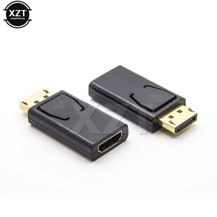 DisplayPort to HDMI-compatible Adapter Converter Display Port Male DP to Female HD TV Cable Adapter Video Audio For PC TV