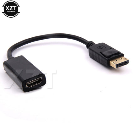 New DP to HDMI-compatible Cable Adapter Male To Female For HP/DELL Laptop PC Displayport to 1080P HDMI-compatible Cord Converter