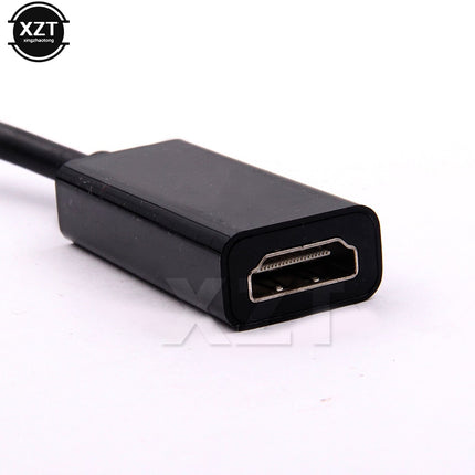 New DP to HDMI-compatible Cable Adapter Male To Female For HP/DELL Laptop PC Displayport to 1080P HDMI-compatible Cord Converter